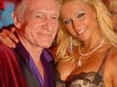 Playboy-Gründer Hugh Hefner mit Paris Hilton.