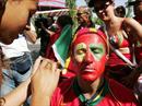 Die Portugal-Fans hoffen auf eine vorzeitige Entscheidung.