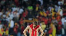 Ein niedergeschlagener Lukas Podolski.