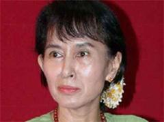 Birmas Oppositionsführerin Aung San Suu Kyi ist seit 1990 fast ununterbrochen in ihrem Haus eingesperrt.