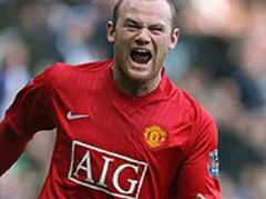Manchester Uniteds Wayne Rooney mit frühem Tor.