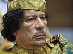 Revolutionsführer Gaddafi hält die beiden Schweizer in «Schutzhaft», damit ihnen nichts passieren kann.