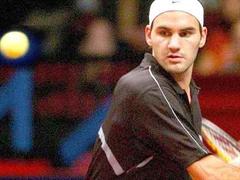 Roger Federer gewann gegen den Slowaken Karol Beck in drei Sätzen.