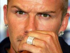 David Beckham muss sich Sorgen um die Sicherheit seiner Familie machen.