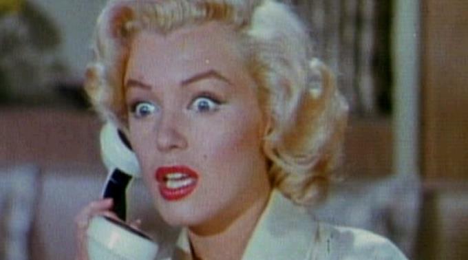Marylin Monroe in «Gentlemen Prefer Blondes» (1953).