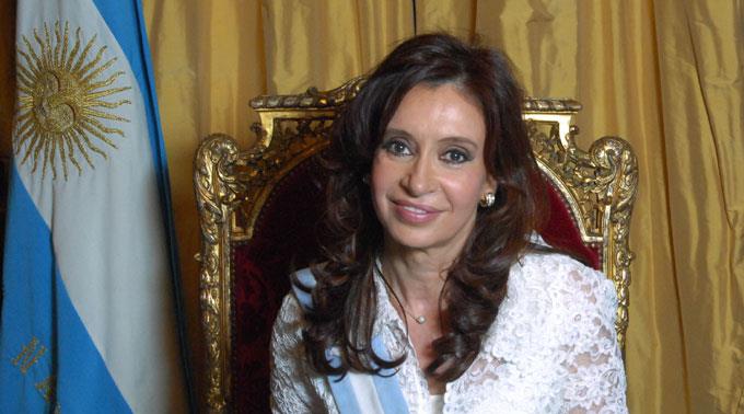 Argentiniens Präsidentin: Cristina Kirchner.