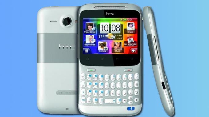 Das Facebook-Handy: HTC ChaCha.
