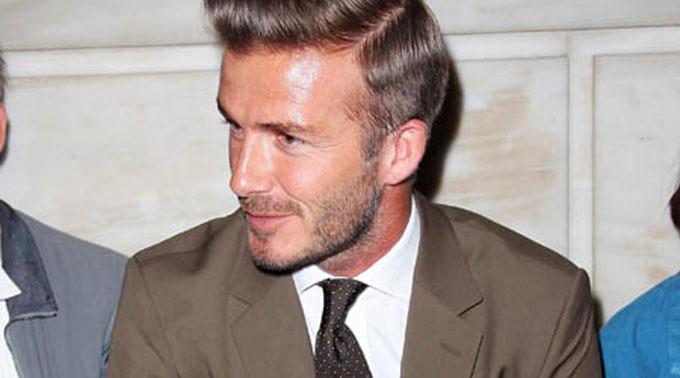 David Beckham hat einen besonderen Beschützerinstinkt.