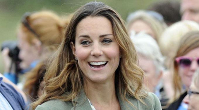 Nach der Geburt von Prinz George zeigte sich Herzogin Catherine heute bei einem Marathon im nördlichen Wales.