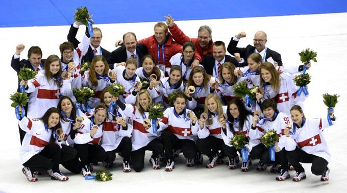 Die Schweizer Eishockey-Girls gehören zu den Besten der Welt.
