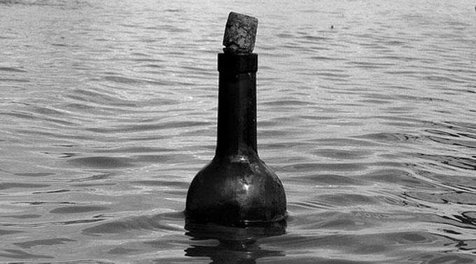 Es handelt sich um die älteste bekannte Flaschenpost.(Symbolbild)