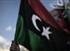 Die Libysche Fahne ist wieder dreifarbig: Rot, Grün und Schwarz.