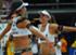 Joana Heidrich und Nadine Zumkehr greifen nach ihrem zweiten Titel auf der World Tour. (Archivbild)
