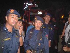 Sicherheitskräfte nach dem Bombenanschlag auf Bali im Jahr 2002.