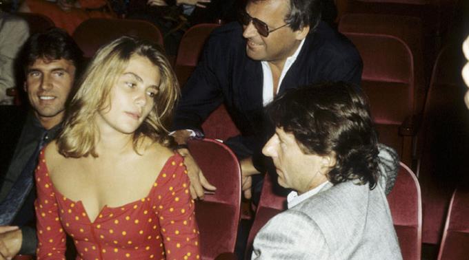 Roman Polanski 1988 mit seiner Frau Emmanuelle Seigner.